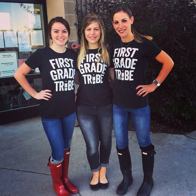 First Grade Tribe Shirt | Teacher Tribe T-Shirts | Grade Level Shirt | Elementary School | 1st Grade Teacher | I Teach First Grade