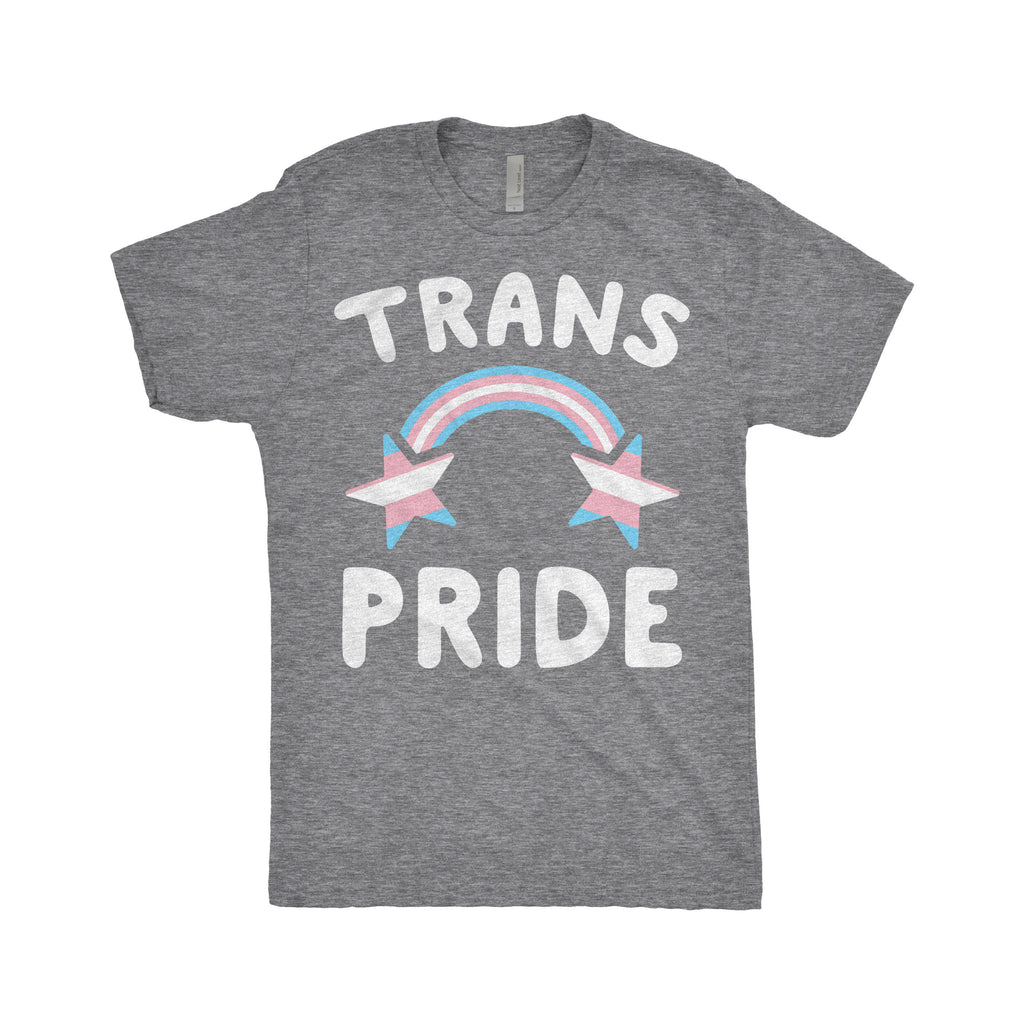 Trans Pride, Transgender, Non Binary, LGBT, Genderqueer, Not Gender Roles, Pride Flag, Rainbow, Next Level Apparel Tri-Blend T-Shirt
