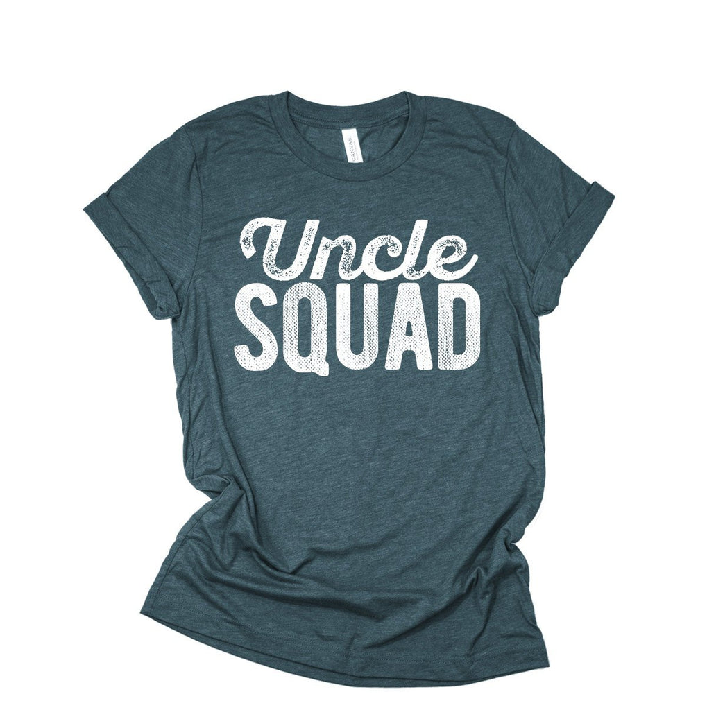 Uncle Squad - Funny Gift For New Uncle Distressed T-Shirt