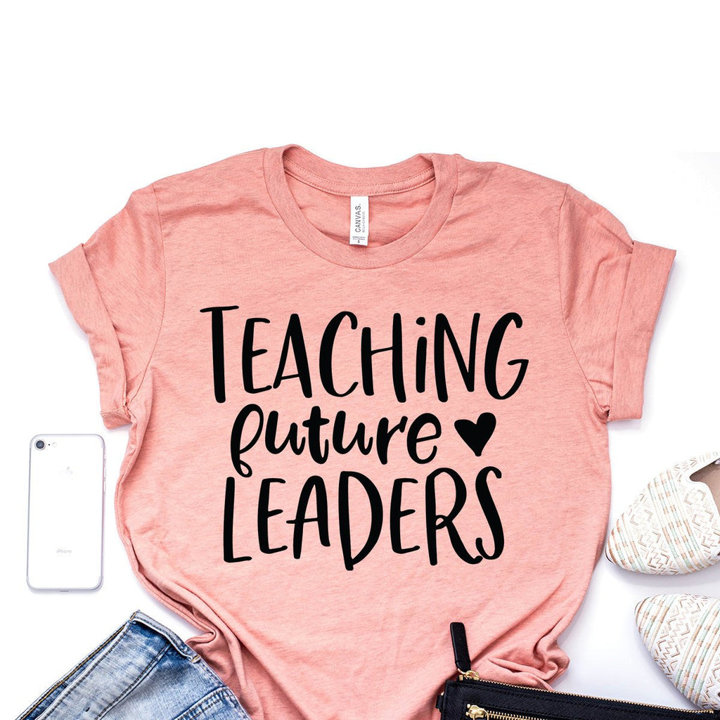 Teaching Future Leaders, Teacher Shirts, Teach Love Inspire, Teacher Appreciation Gift, Teaching Is My Jam, Bella Canvas Unisex Shirt