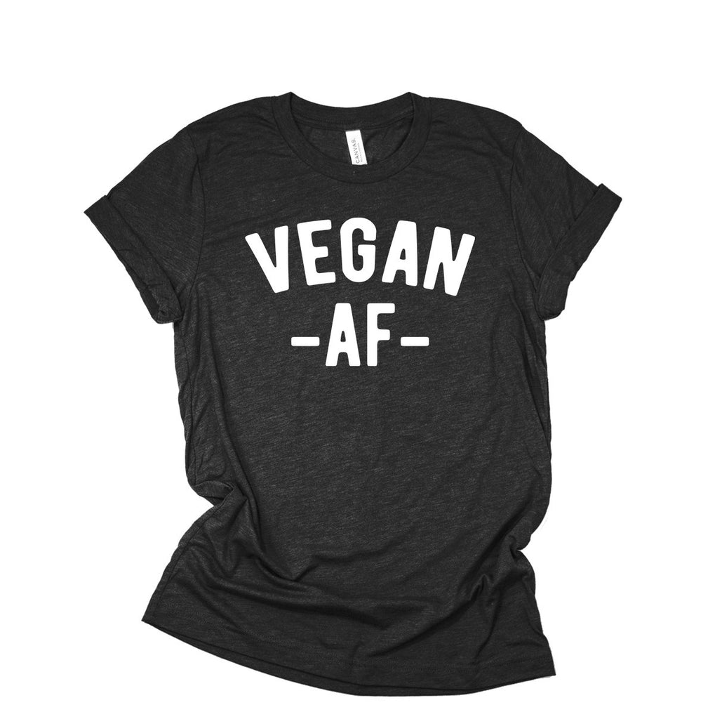 Vegan AF Shirt | Vegan Shirt | Veganism Gift | Plant Based | Meat Is Murder | Vegetarian Shirt | Vegan Vibes Shirt | Friends Not Food