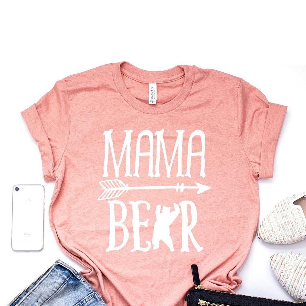 Mama Bear Shirt, Mama Bear Tshirt, Gift For Mom, Mothers Day, Boho Shirts, Family Shirts, Mom Life, Unisex Graphic Tee