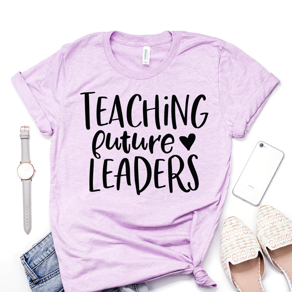 Teaching Future Leaders, Teacher Shirts, Teach Love Inspire, Teacher Appreciation Gift, Teaching Is My Jam, Bella Canvas Unisex Shirt