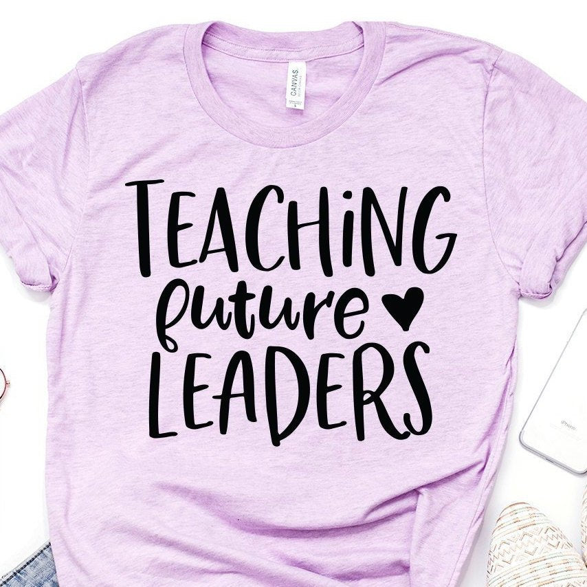 Teaching Future Leaders, Teacher Shirts, Teach Love Inspire, Teacher Appreciation Gift, Teaching Is My Jam, Bella Canvas Unisex Shirt