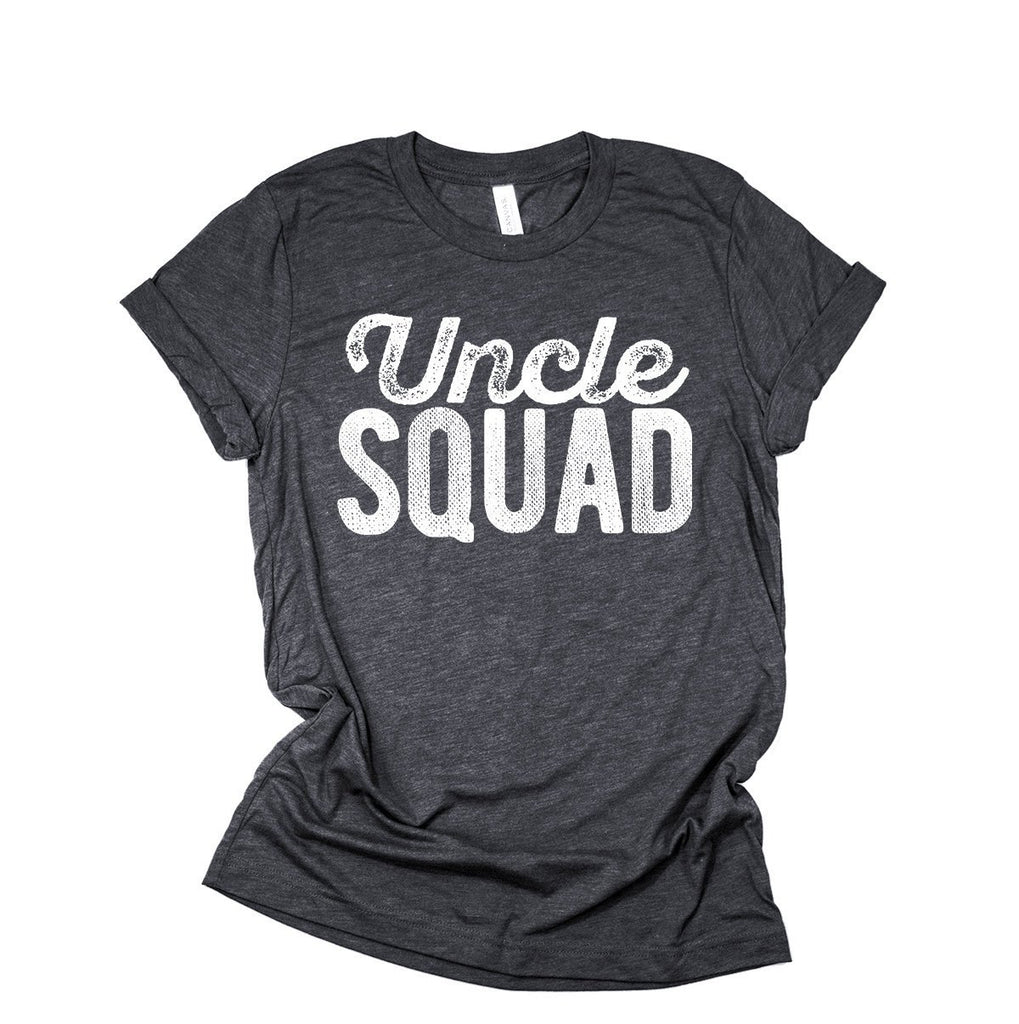 Uncle Squad - Funny Gift For New Uncle Distressed T-Shirt