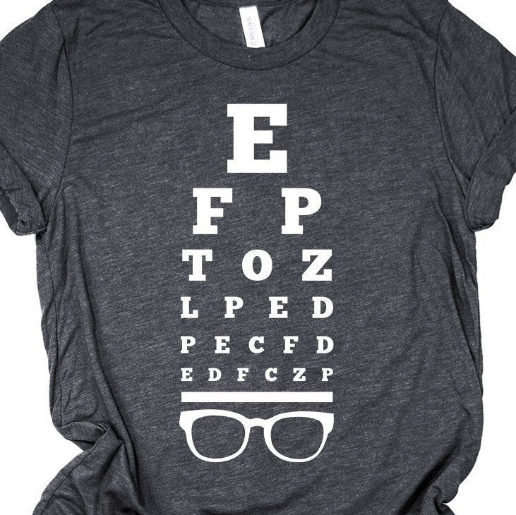 Optometrist Gift, Optometry, Snellen Chart, Eye Chart, Optometry Student