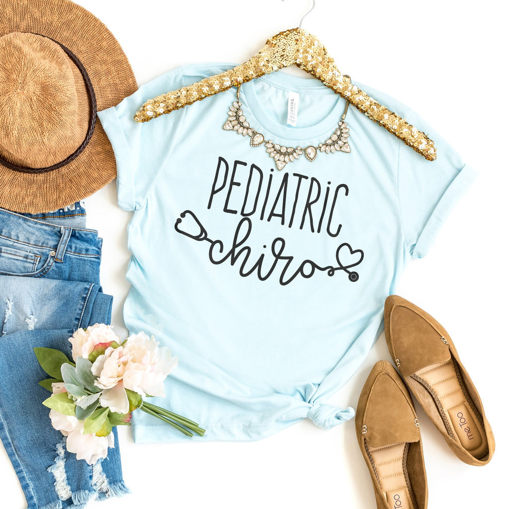 Pediatric Chiro Shirt - Pediatric Chiropractor - Gift For Chiropractor - Chiropractic For Kids - Unisex Graphic Tee