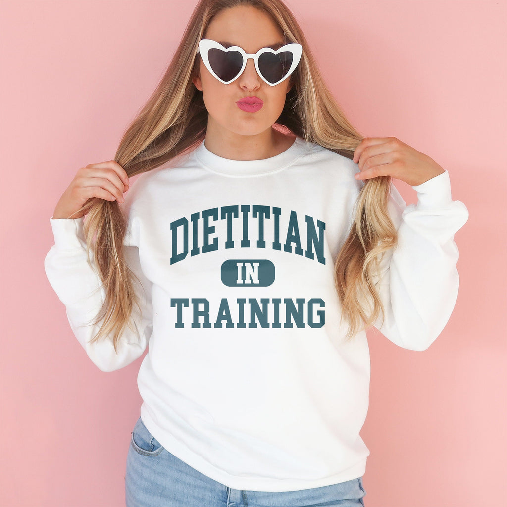 Dietitian Sweatshirt, Dietitian In Training, Dietetics Gift, RD Shirt, Registered Dietitian Grad, Gift For Her, Unisex Crewneck Sweatshirt