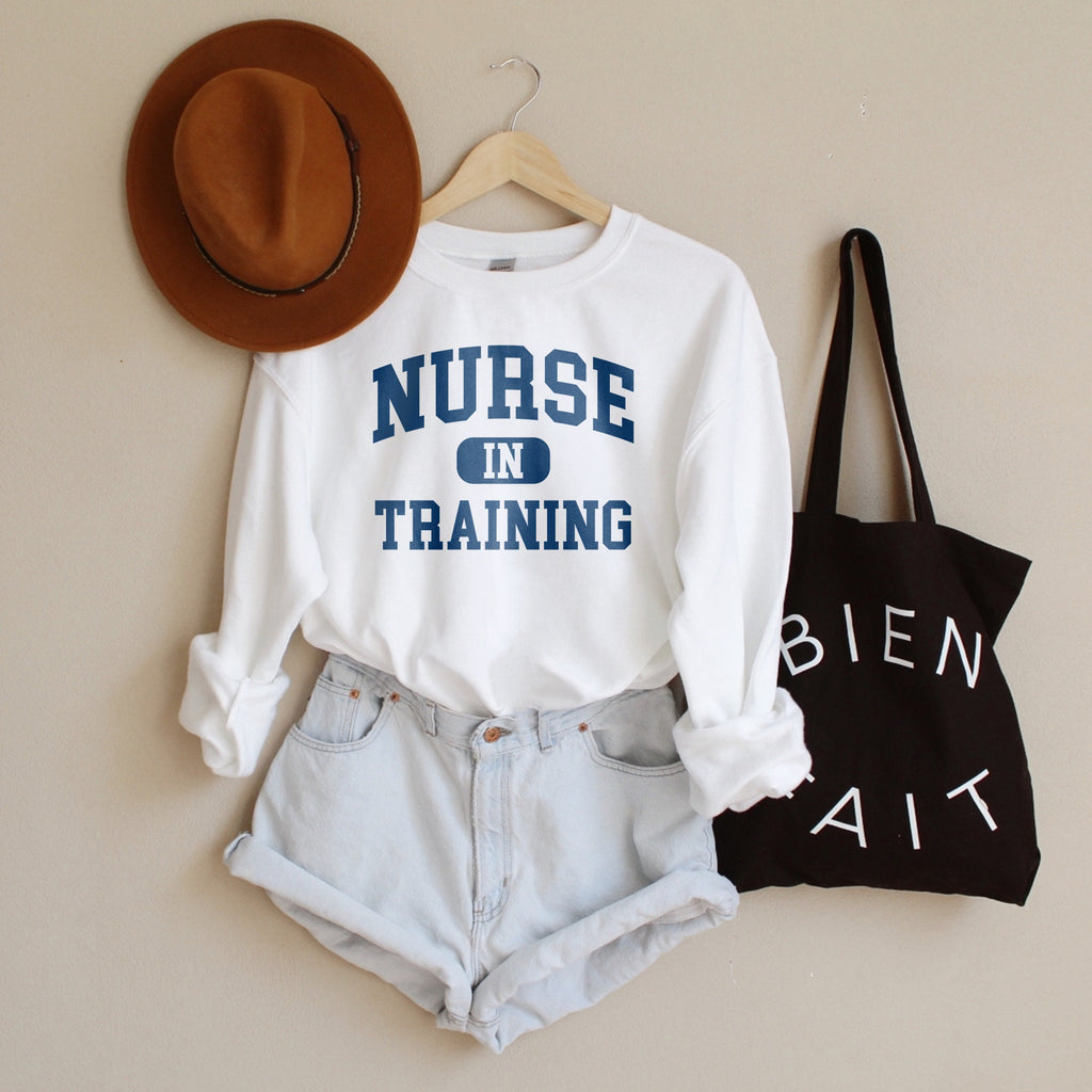 Future Nurse Sweatshirt - Nurse In Training - Nursing Student Gift - Medical Field - Nursing School Graduate - Unisex Crewneck Sweatshirt
