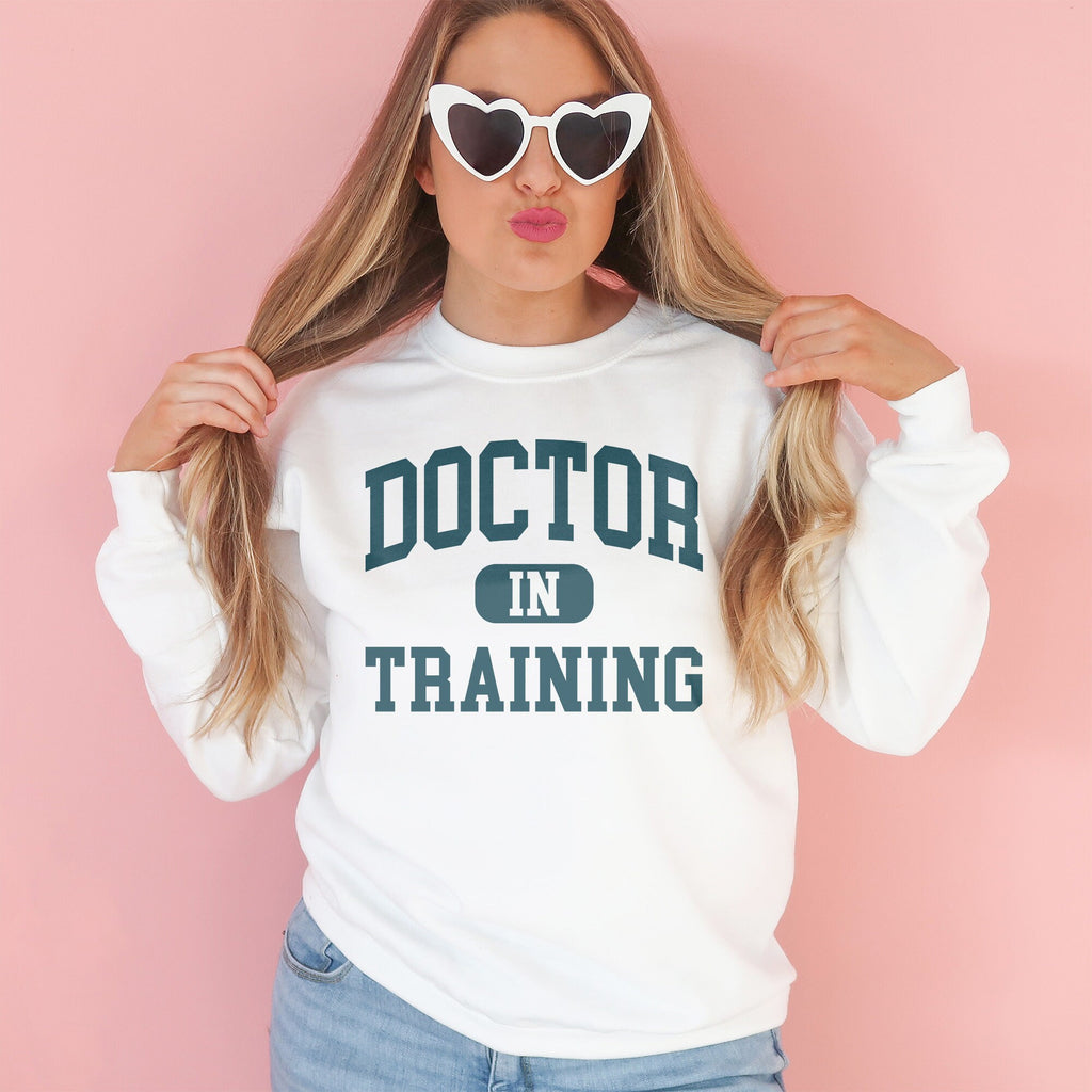 Doctor In Training Sweatshirt, Future Resident Doctor, Dr. Shirt, Residency Sweatshirt, New Doctor To Be Gift, Unisex Crewneck Sweatshirt