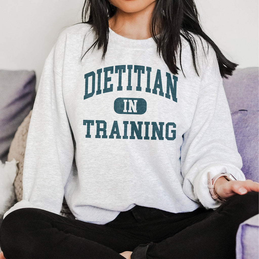 Dietitian Sweatshirt, Dietitian In Training, Dietetics Gift, RD Shirt, Registered Dietitian Grad, Gift For Her, Unisex Crewneck Sweatshirt