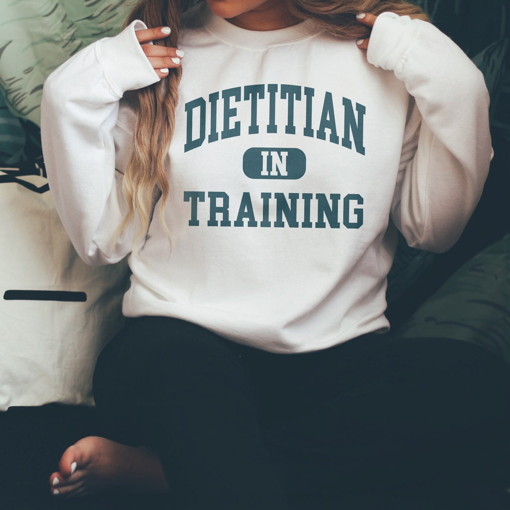 Dietitian Sweatshirt, Dietitian In Training, Dietetics Gift, RD Shirt, Registered Dietitian Grad, Gift For Her, Unisex Crewneck Sweatshirt