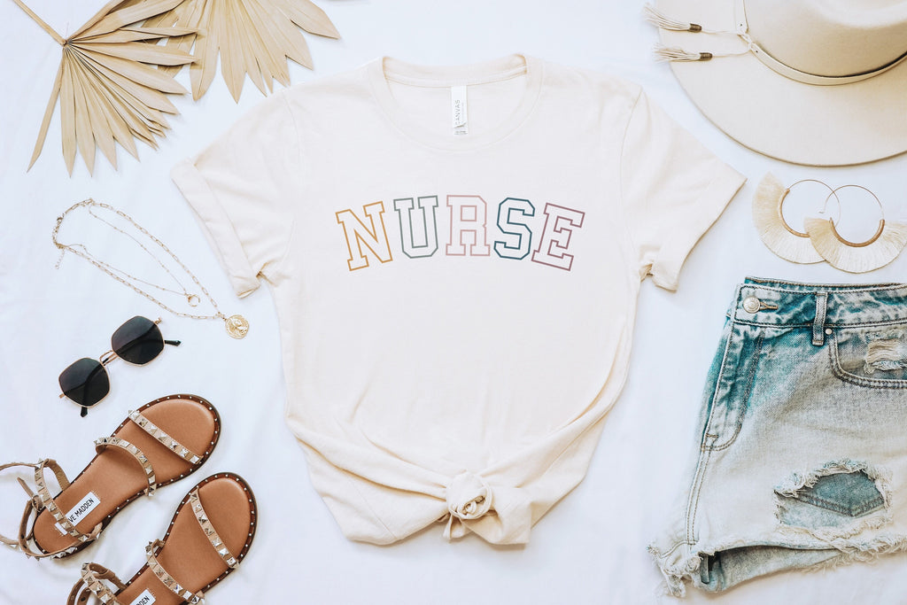 Retro Nurse Shirt - RN LPN - Registered Nurse - Gift For Nurse - Nursing School Grad - Nurse Life - Unisex Graphic Tee