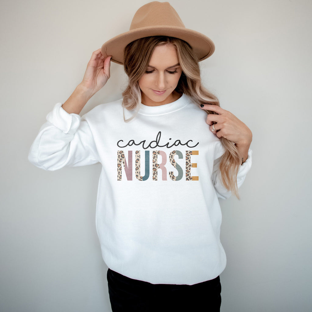 Cardiac Nurse Sweatshirt, Cardiovascular Nurse, Cardiology Nursing School Grad, Clinicals Shirt, Baby Nurse, Unisex Crewneck Sweatshirt
