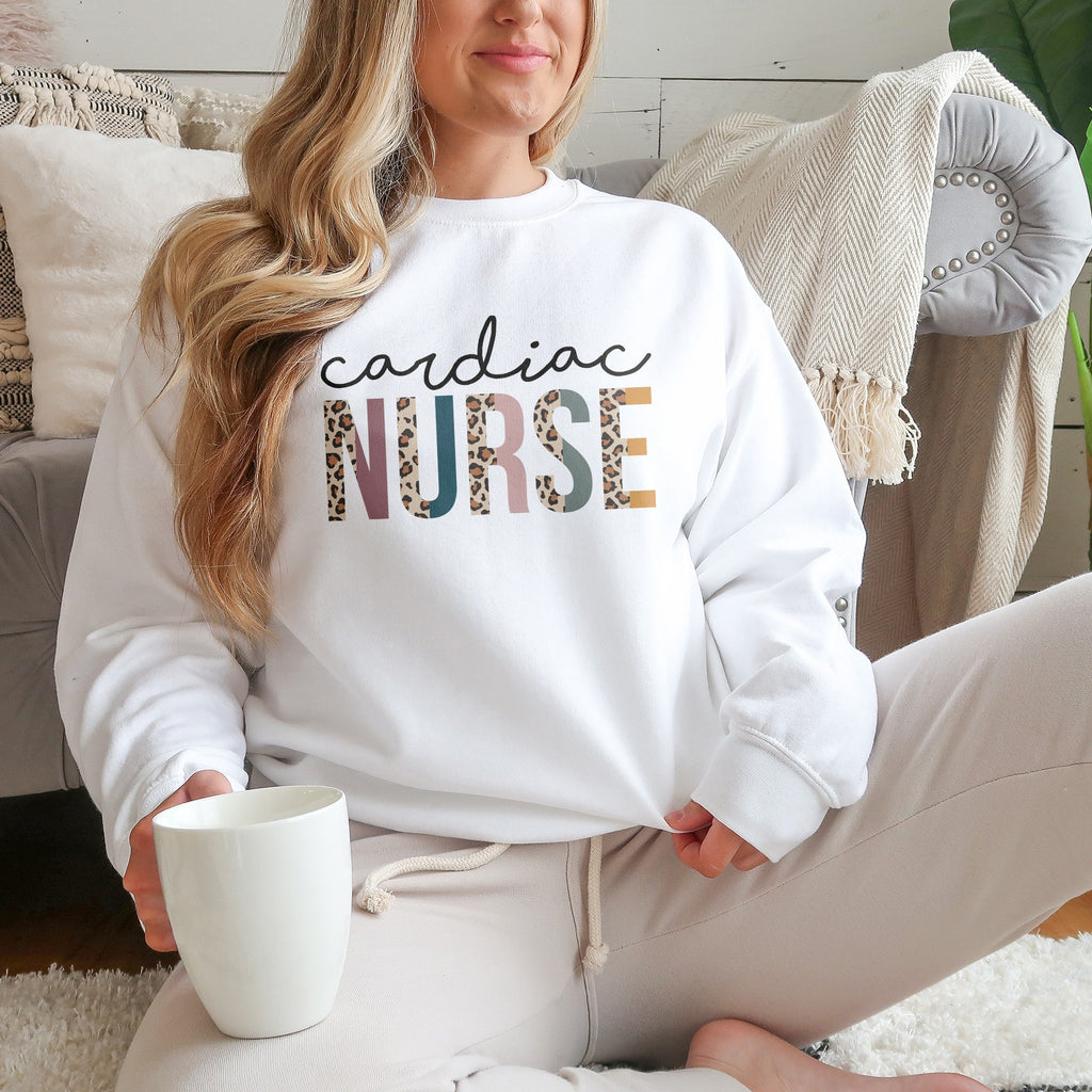 Cardiac Nurse Sweatshirt, Cardiovascular Nurse, Cardiology Nursing School Grad, Clinicals Shirt, Baby Nurse, Unisex Crewneck Sweatshirt