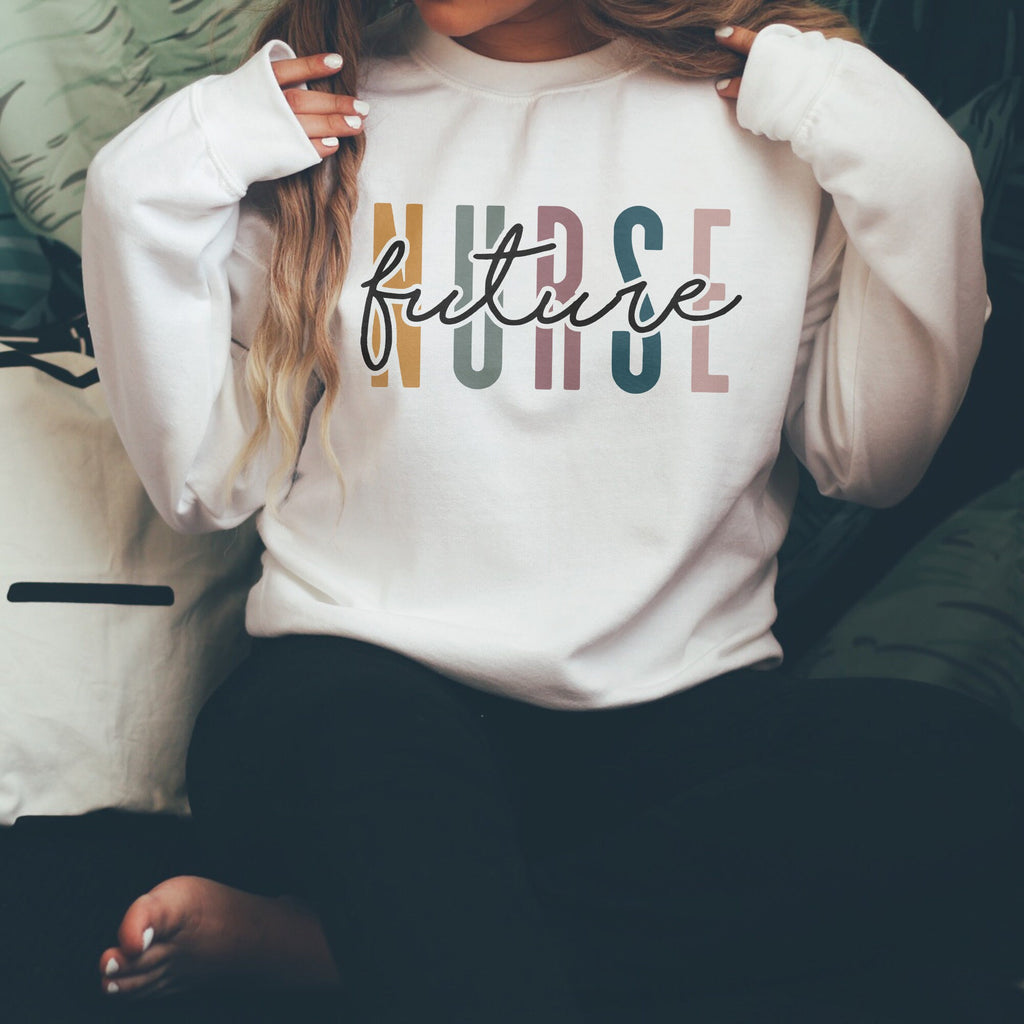 Future Nurse Sweatshirt, Nursing School Student, Nurse Graduation, Clinicals Sweatshirt, Nurse In Training, Unisex Crewneck Sweatshirt