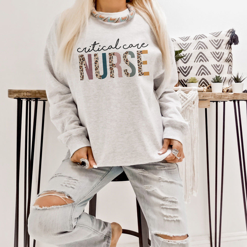 CCU Nurse Sweatshirt, Critical Care Nurse, Gift For Nurses, Nursing Student, Clinicals Shirt, CCN Nurse, Unisex Crewneck Sweatshirt