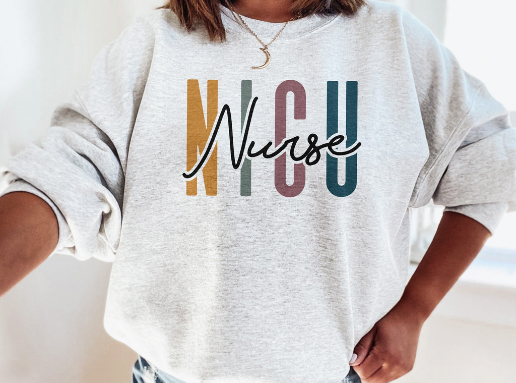 NICU Nurse Sweatshirt, Neonatal Intensive Care Unit, Nursing Grad Student Shirt, Gift For Her, NICU Life Shirt, Unisex Crewneck Sweatshirt