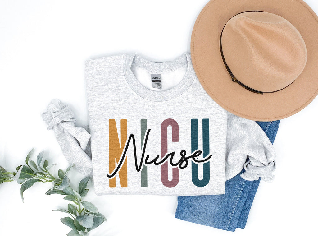 NICU Nurse Sweatshirt, Neonatal Intensive Care Unit, Nursing Grad Student Shirt, Gift For Her, NICU Life Shirt, Unisex Crewneck Sweatshirt