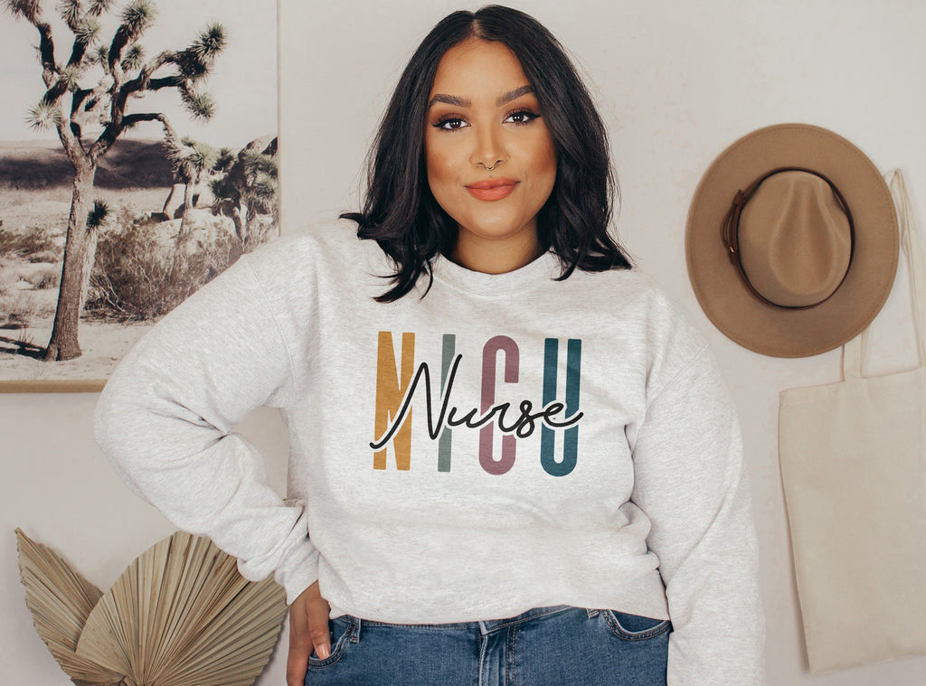 NICU Nurse Sweatshirt, Neonatal Intensive Care Unit, Nursing Grad Student Shirt, Gift For Her, NICU Life Shirt, Unisex Crewneck Sweatshirt