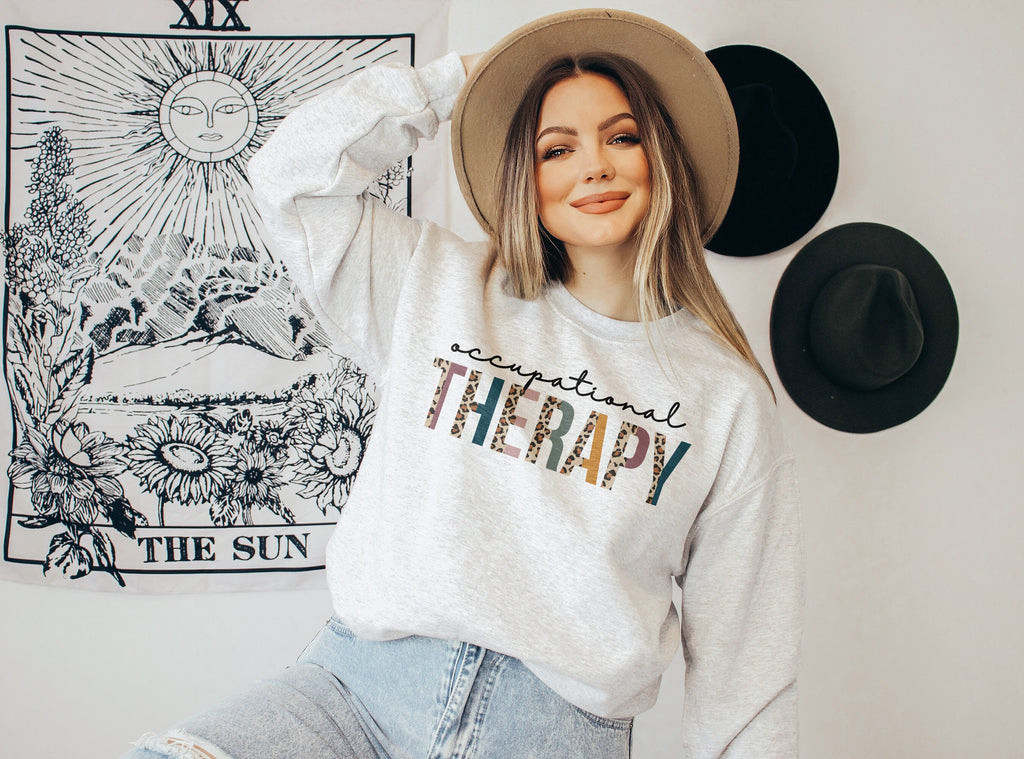 Occupational Therapy Sweater, OT Grad Shirt, Occupational Therapy Student, Gift For Her, OTLife Shirt, COTA, Unisex Crewneck Sweatshirt