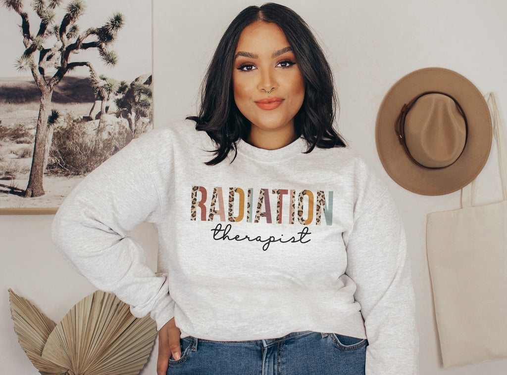 Radiation Therapist Sweatshirt, Rad Tech, Radiation Therapy, Team Office Group, Therapeutic Radiographer, Unisex Crewneck Sweatshirt