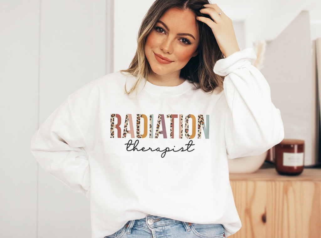 Radiation Therapist Sweatshirt, Rad Tech, Radiation Therapy, Team Office Group, Therapeutic Radiographer, Unisex Crewneck Sweatshirt