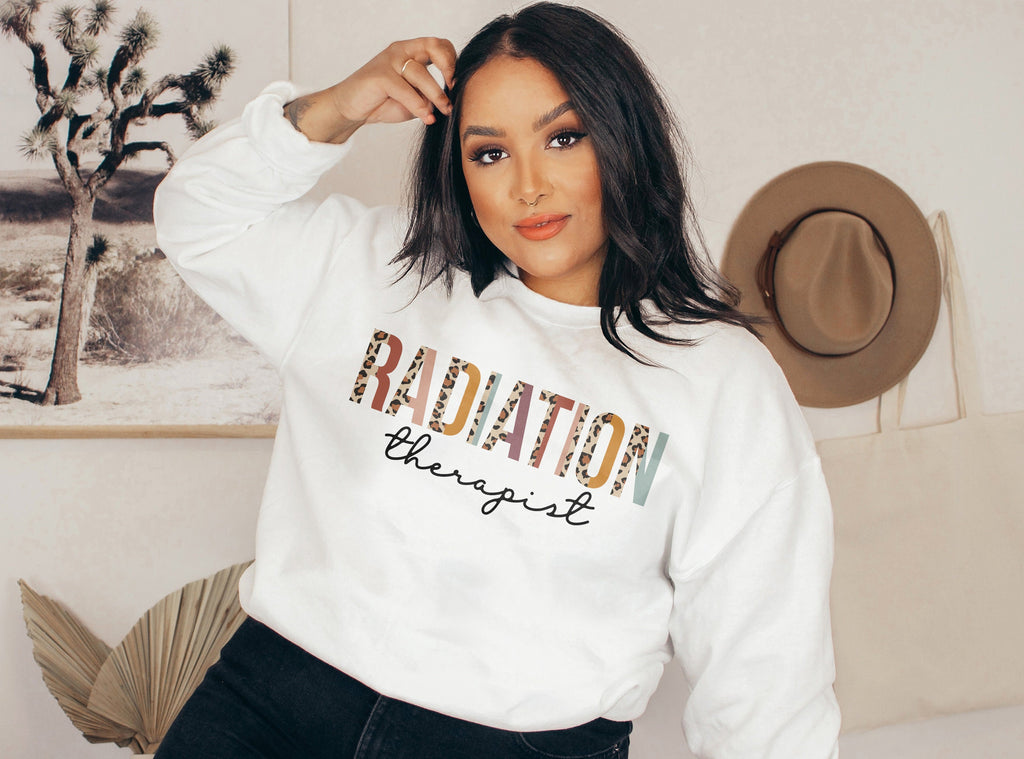 Radiation Therapist Sweatshirt, Rad Tech, Radiation Therapy, Team Office Group, Therapeutic Radiographer, Unisex Crewneck Sweatshirt