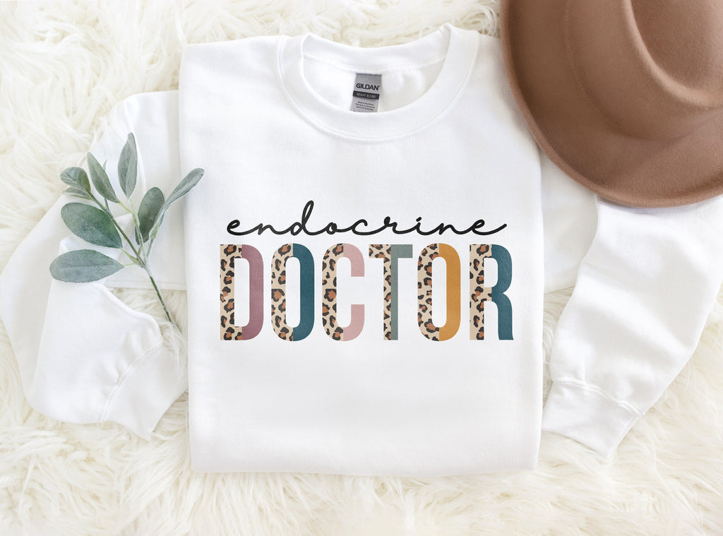 Endocrine Doctor, Doctorate Dr. Shirt, New Doctor To Be, Medical School Graduation, Match Day Residency, Endocrinologist Crewneck Sweatshirt
