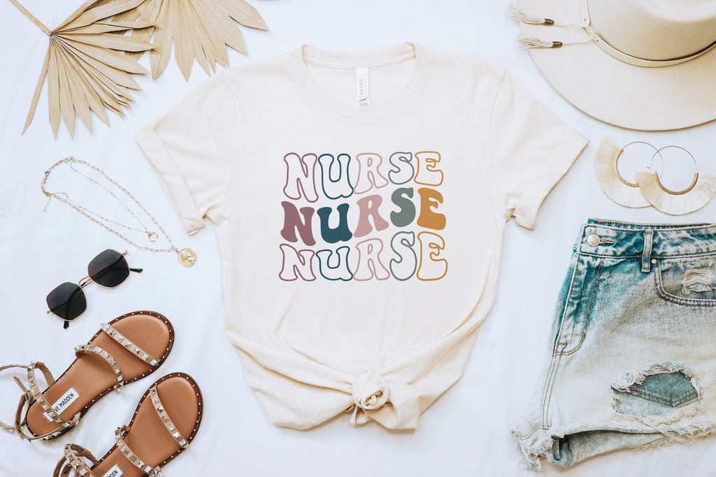 Groovy Nurse Shirt, Registered Nurse, New Future Nurse Gift Idea, Nursing School Student Grad, RN LPN, Nurse Life, Unisex Graphic Tee