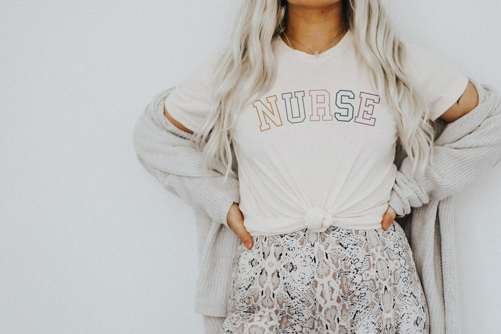Retro Nurse Shirt - RN LPN - Registered Nurse - Gift For Nurse - Nursing School Grad - Nurse Life - Unisex Graphic Tee