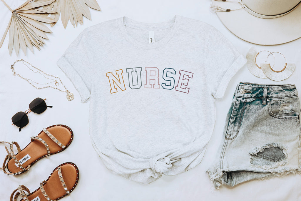 Retro Nurse Shirt - RN LPN - Registered Nurse - Gift For Nurse - Nursing School Grad - Nurse Life - Unisex Graphic Tee