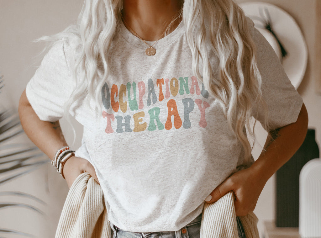 Groovy Occupational Therapy Shirt, OT Shirts, COTA, Assistant Shirt, Graduation Gift, OT Life, Gift For Therapist, Unisex Graphic Tee