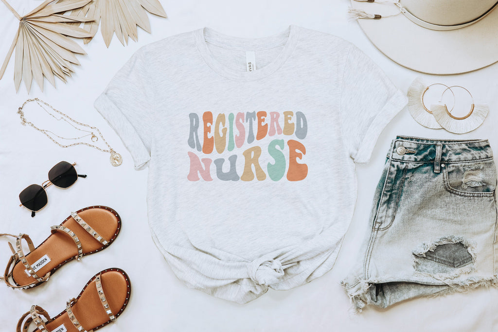 Groovy Registered Nurse Shirt, New Future Nurse Gift Idea, Nursing School Student Grad, RN LPN, Nurse Life, Nurse Shirts, Unisex Graphic Tee