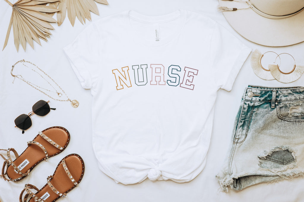 Retro Nurse Shirt - RN LPN - Registered Nurse - Gift For Nurse - Nursing School Grad - Nurse Life - Unisex Graphic Tee