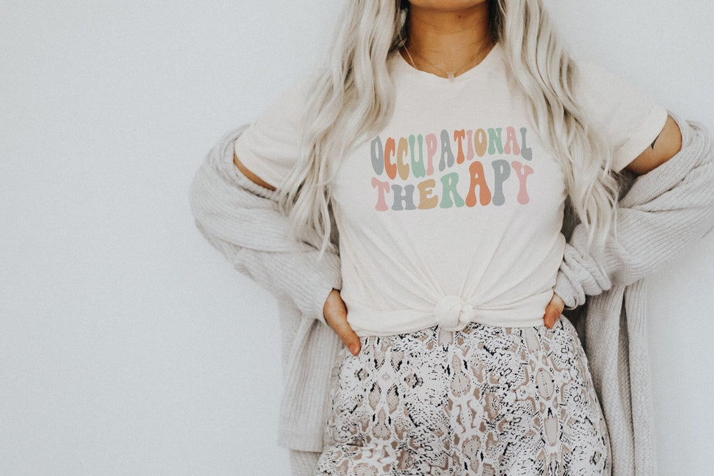 Groovy Occupational Therapy Shirt, OT Shirts, COTA, Assistant Shirt, Graduation Gift, OT Life, Gift For Therapist, Unisex Graphic Tee