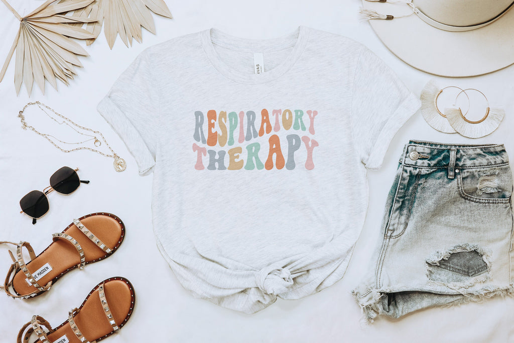 Groovy Respiratory Therapy Shirt, RT Shirts, Gift For Respiratory Therapist, Pulmonology, Student Graduation Gifts, Unisex Graphic Tee