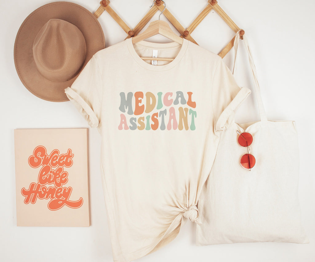 Groovy MA Shirt, Medical Assistant, CMA Shirts, Certified Medical Assistant, Office Group Coworker Gift, Unisex Graphic Tee