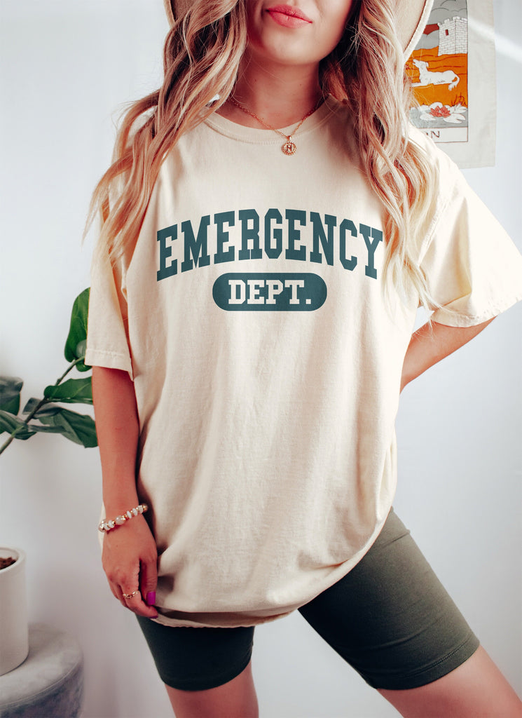 Emergency Department Shirt, ER Nurse Life, Emergency Room Nurse Shirts, Group Team, Nursing School Grad, Unisex Graphic Tee