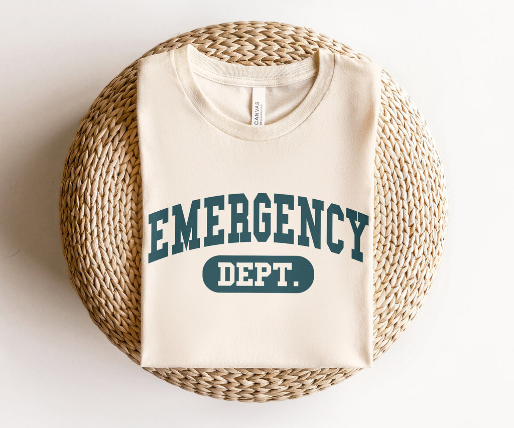 Emergency Department Shirt, ER Nurse Life, Emergency Room Nurse Shirts, Group Team, Nursing School Grad, Unisex Graphic Tee
