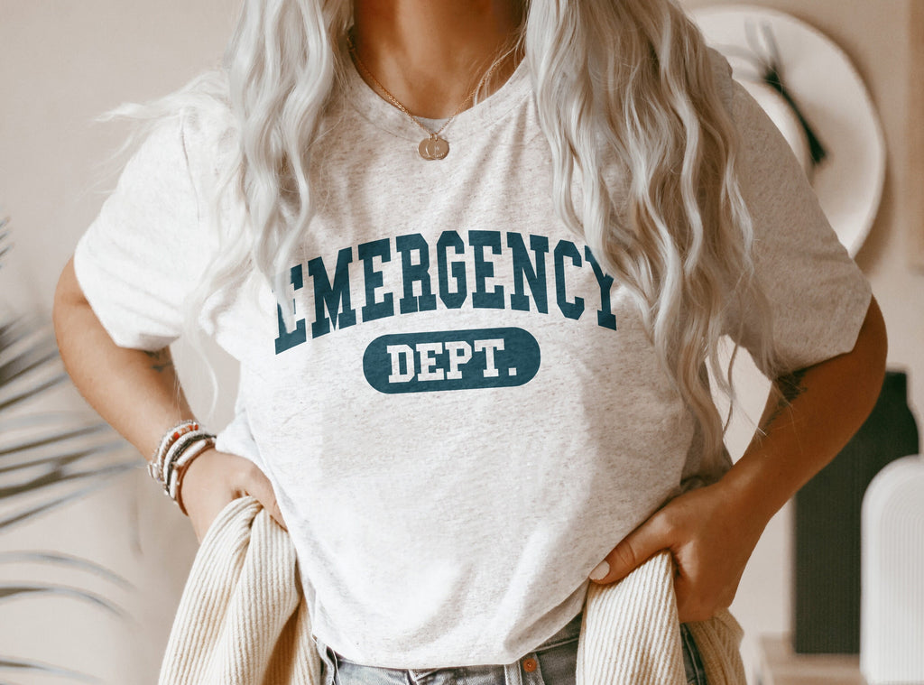 Emergency Department Shirt, ER Nurse Life, Emergency Room Nurse Shirts, Group Team, Nursing School Grad, Unisex Graphic Tee