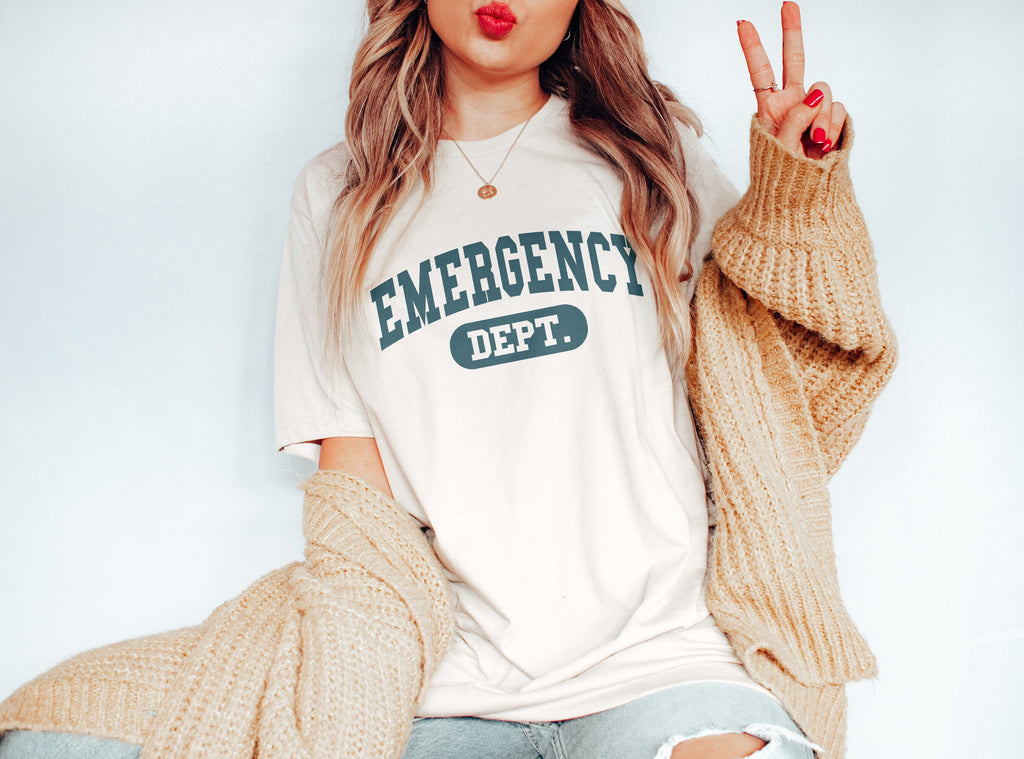 Emergency Department Shirt, ER Nurse Life, Emergency Room Nurse Shirts, Group Team, Nursing School Grad, Unisex Graphic Tee