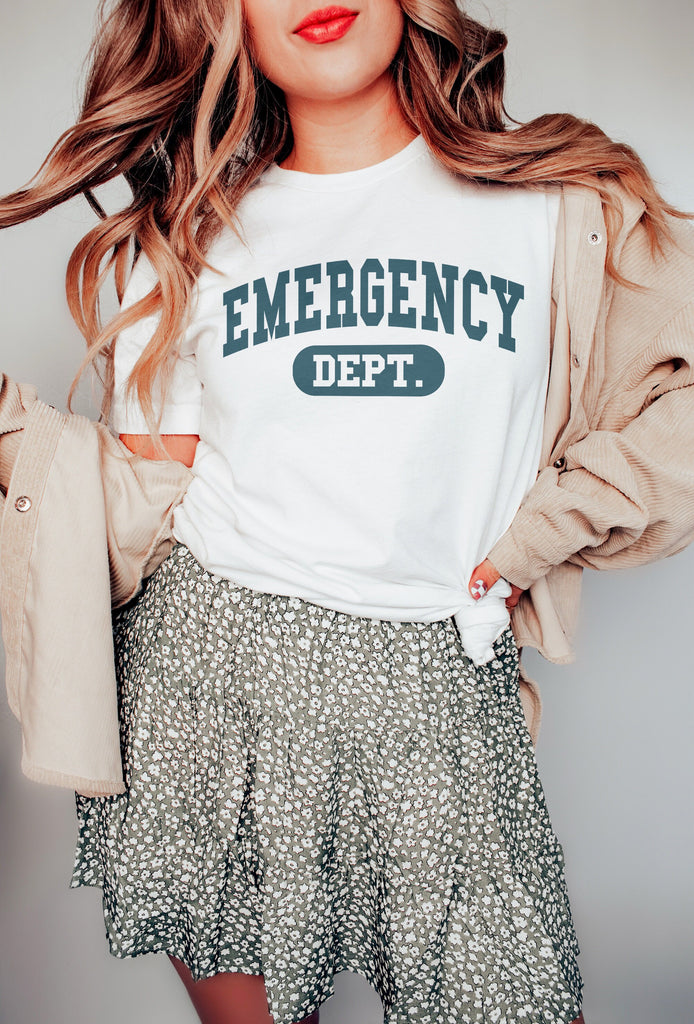Emergency Department Shirt, ER Nurse Life, Emergency Room Nurse Shirts, Group Team, Nursing School Grad, Unisex Graphic Tee